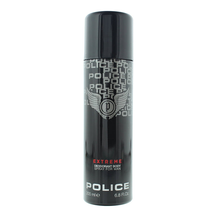 Deodorant spray Police Extreme, pentru bărbați, 200 ml