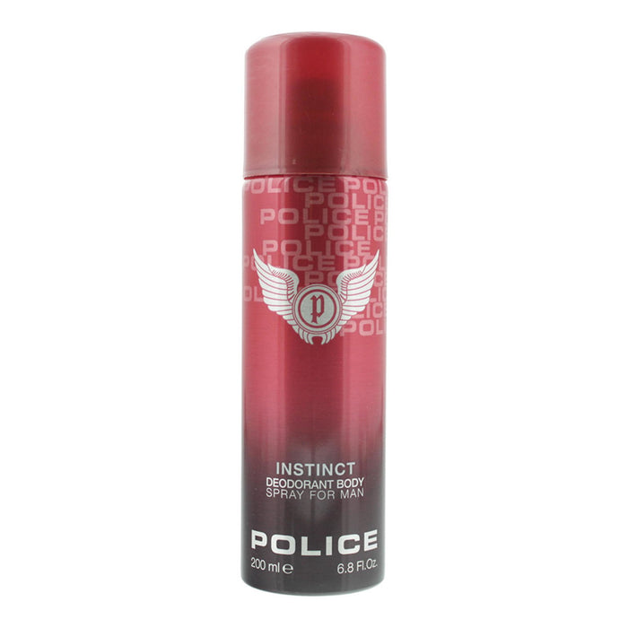 Deodorant spray Police Instinct, pentru bărbați, 200 ml