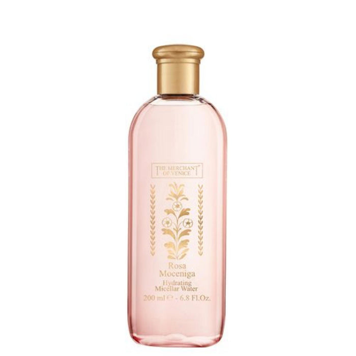 Apă micelară The Merchant Of Venice Rosa Moceniga, hidratantă și răcoritoare, pentru toate tipurile de piele, 200 ml