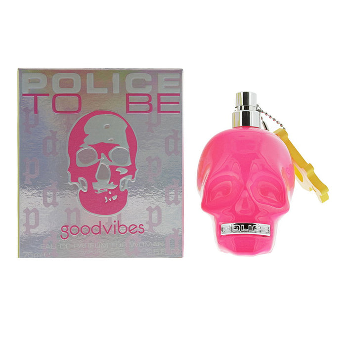 Apă de parfum Police To Be Goodvibes, pentru femei, 75 ml