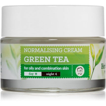 Cremă de zi Farmona Herbal Care cu Ceai Verde pentru Piele Grasă și Mixtă, 50 ml
