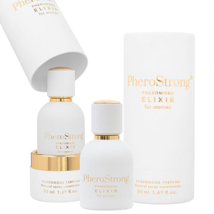 Parfum pentru femei, PheroStrong Elixir, note de citrice și fructe mediteraneene, 50 ml