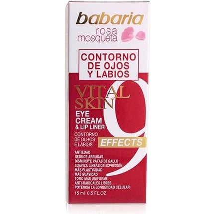Crema pentru ochi Babaria Rosa Mosqueta Vital Skin, 15ml