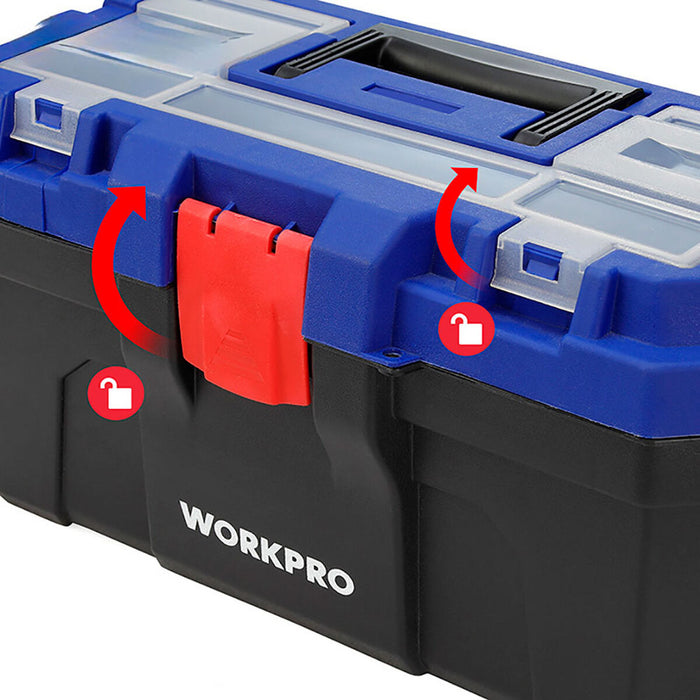 Cutie de scule Workpro PVC Plastic 41 x 23 x 20,5 cm
