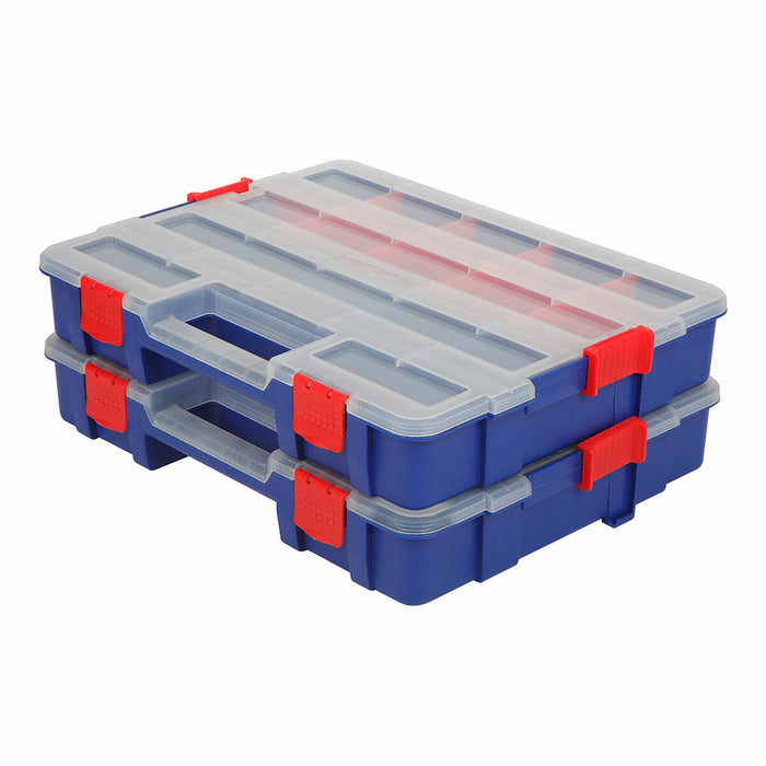 Cutie cu compartimente Workpro polipropilenă 38,2 x 30 x 6,2 cm 18 Compartimente