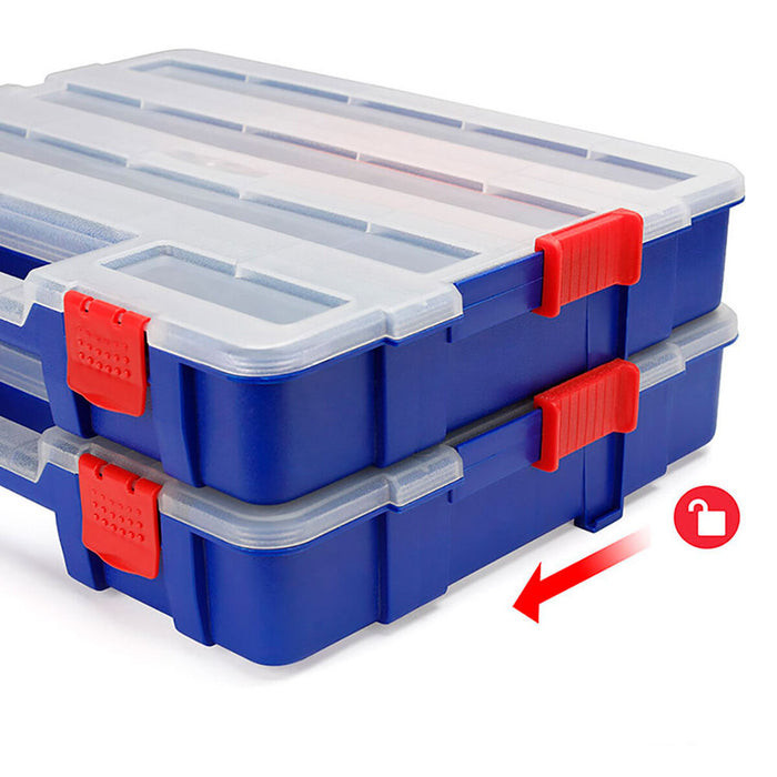 Cutie cu compartimente Workpro polipropilenă 38,2 x 30 x 6,2 cm 18 Compartimente