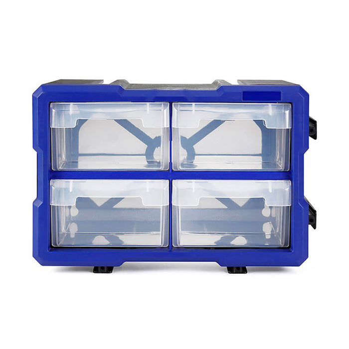 Sertar multifuncțional Workpro Transparent 4 sertare Stivuibil