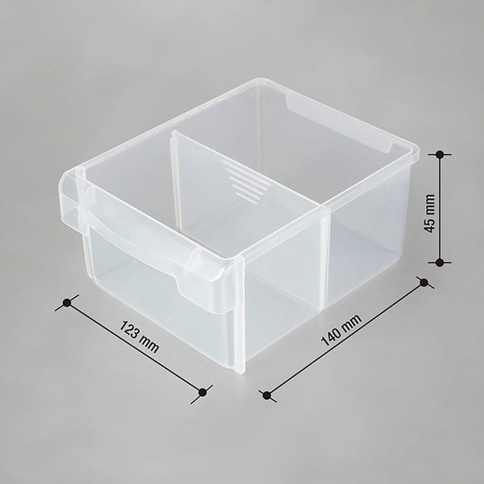Sertar multifuncțional Workpro Transparent 4 sertare Stivuibil
