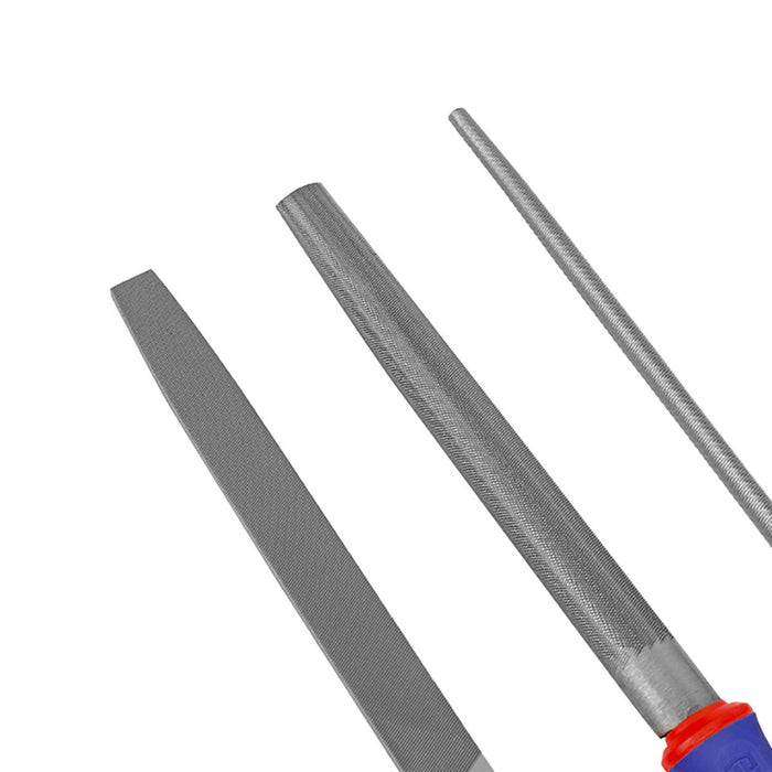 Set de fișiere Workpro 8" 3 Piese