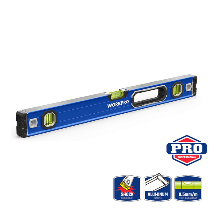 Nivelul Bulei Workpro Aluminiu 60 cm Magnetic