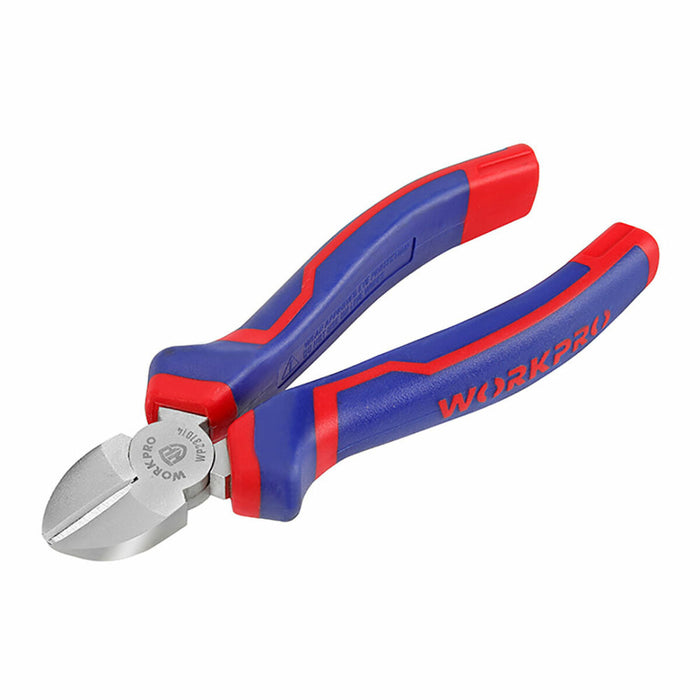 Clești cu tăiere în diagonală Workpro 7" 18 cm