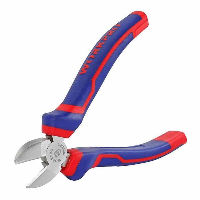Clești cu tăiere în diagonală Workpro 7" 18 cm