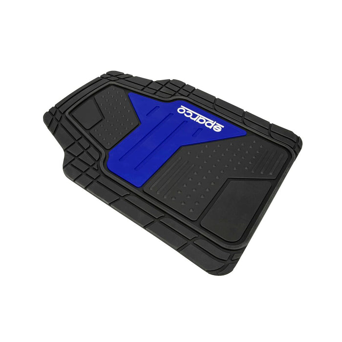 Set de covoraș pentru podea auto Sparco F511 Negru/Albastru