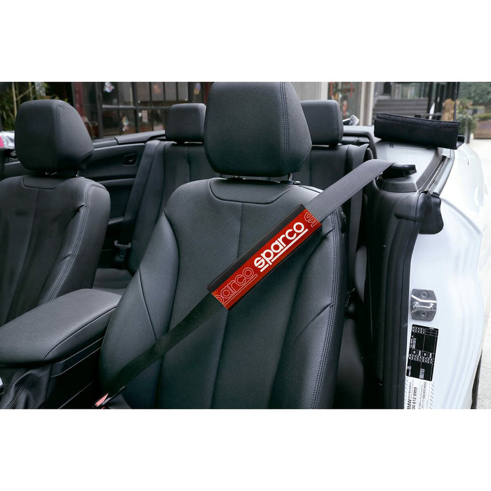 Tampoane pentru centurile de siguranță Sparco SPC1208RD Roșu (2 Unități)