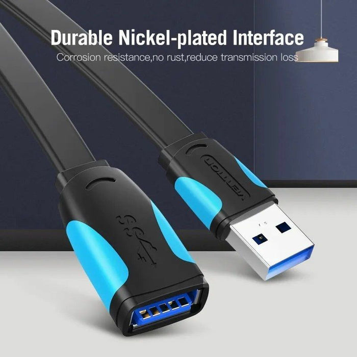 Cablu Prelungitor USB Vention VAS-A13-B150 1,5 m Negru