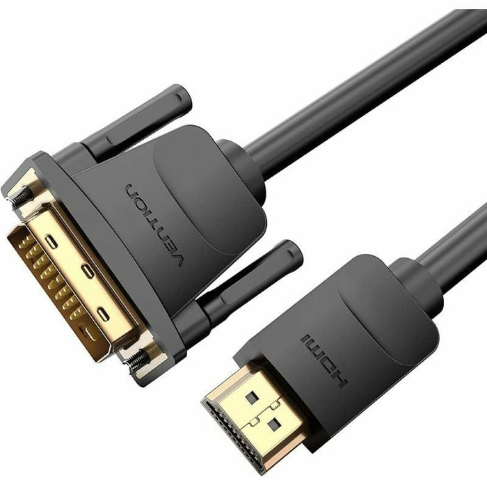 Adaptor DVI la HDMI Vention ABFBG Negru 1,5 m