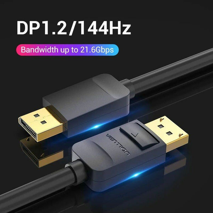 Cablu DisplayPort Vention HACBF Negru 1 m