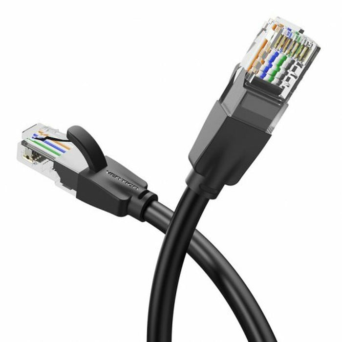 Cablu de Rețea Rigid UTP Categoria 6 Vention 1 m Negru