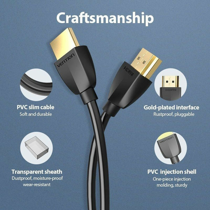 Cablu HDMI Vention AAIBI 3 m Negru