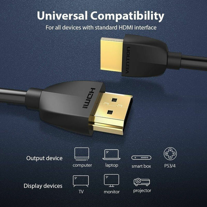 Cablu HDMI Vention AAIBI 3 m Negru