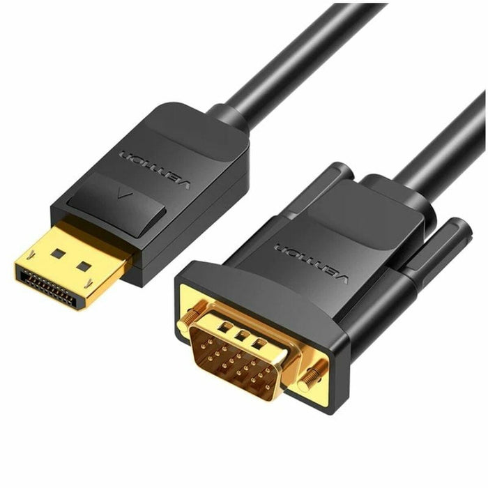 Adaptor DisplayPort la VGA Vention HBLBH Negru 2 m