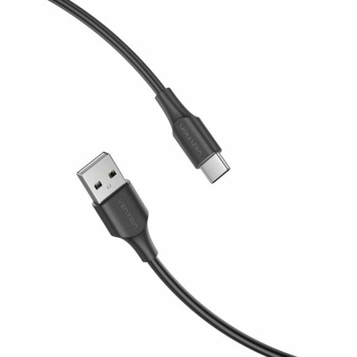 Cablu USB Vention 50 cm Negru
