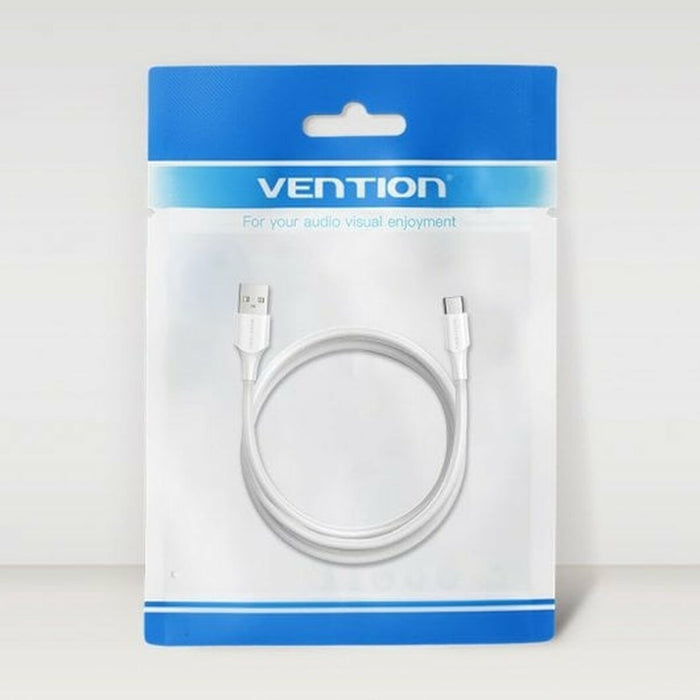 Cablu USB Vention 1 m Alb (1 Unități)