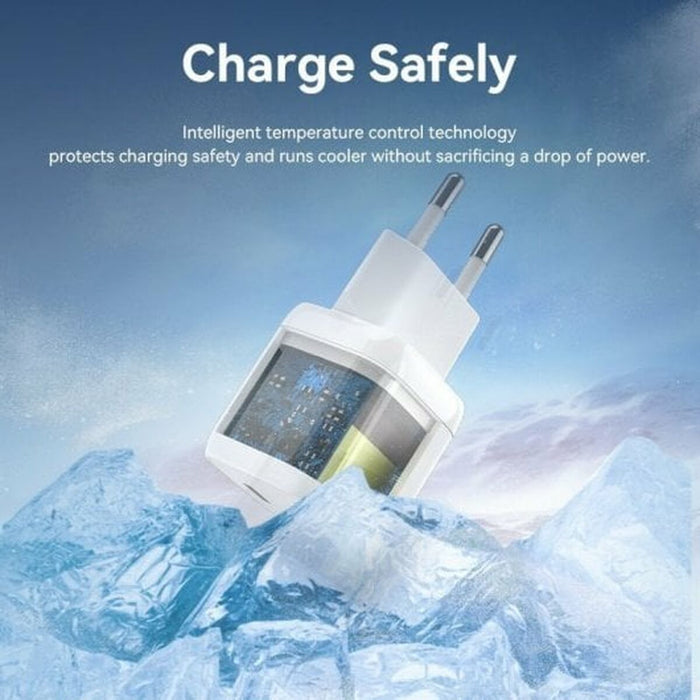 Încărcător de Perete Vention FAKW0-EU 30 W USB-C Albastru