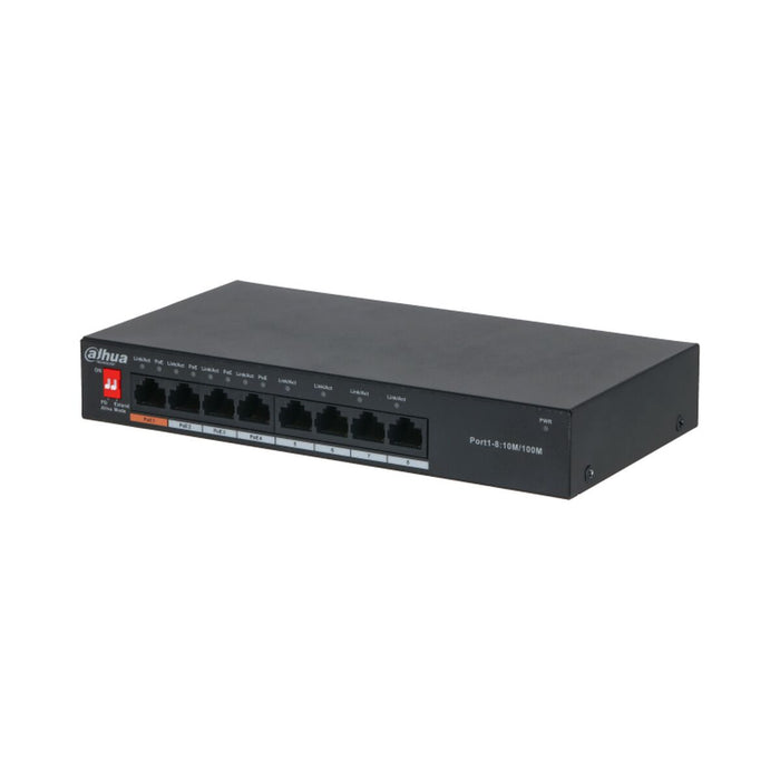 Switch Dahua DH-PFS3008-8ET-60 Negru