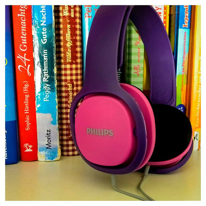 Căști cu Diademă Philips Roz Pentru băieți Cu cablu
