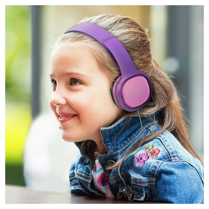 Căști cu Diademă Philips Roz Pentru băieți Cu cablu