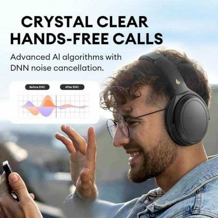 Căști Bluetooth cu Microfon Edifier WH700NB  Negru