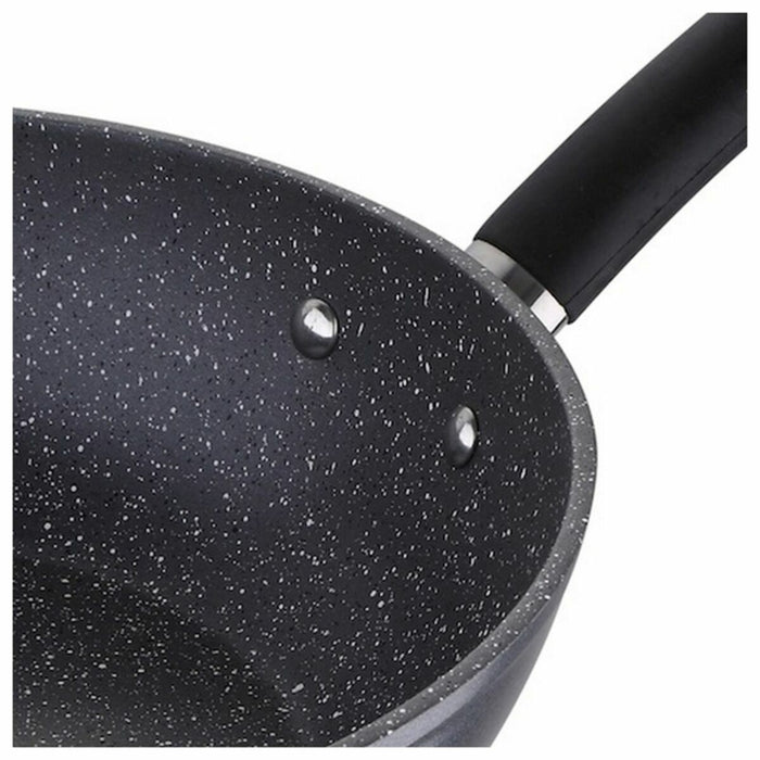 Tigaie Wok Masterpro Gri Aluminiu Aluminiu forjat (Ø 28 cm)