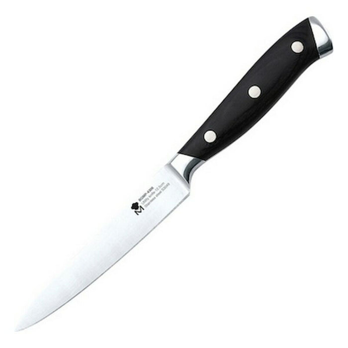 Cuțit pentru cojit Masterpro BGMP-4306 12,5 cm Negru Oțel inoxidabil Oțel inoxidabil/Lemn