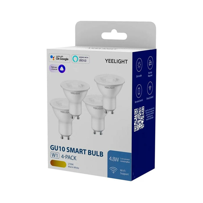 Bec LED Yeelight YLDP004-4pcs Alb Da 80 GU10 350 lm