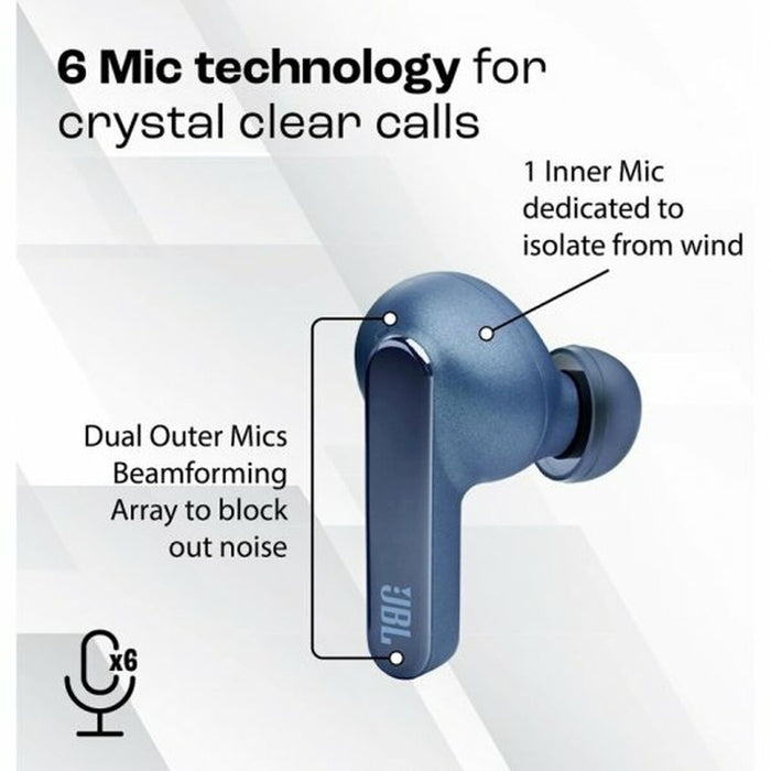 Căști cu Microfon JBL Live Pro 2  Albastru