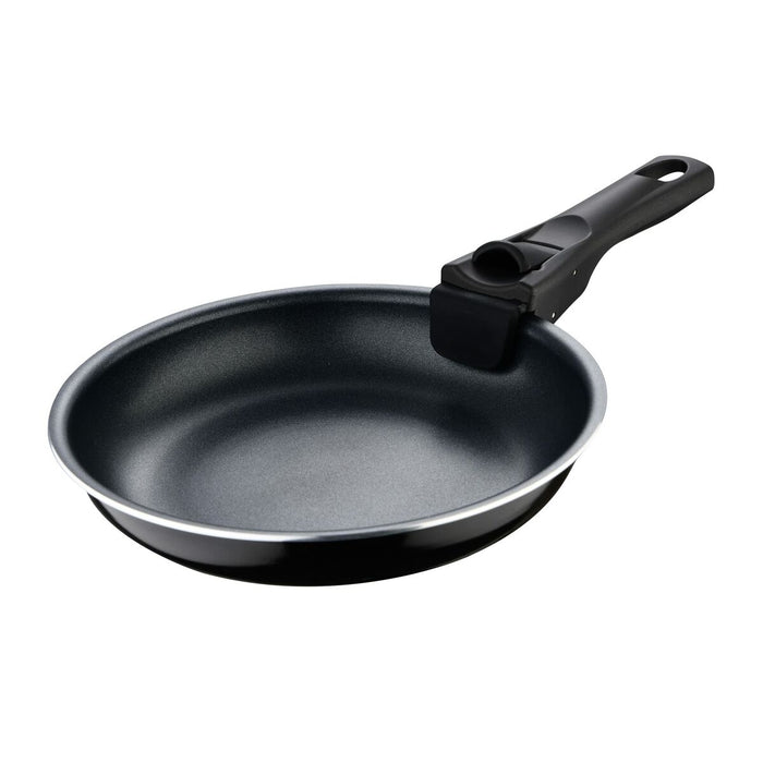 Set de Tigăi Bergner Click & Cook Negru Aluminiu (3 Piese)