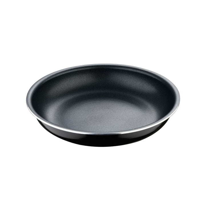 Set de Tigăi Bergner Click & Cook Negru Aluminiu (3 Piese)