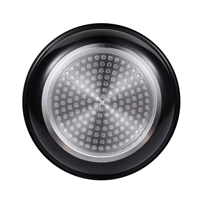 Set de Tigăi Bergner Click & Cook Negru Aluminiu (3 Piese)