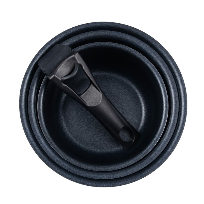 Set de Cratițe Bergner Click & Cook Aluminiu 3 Piese