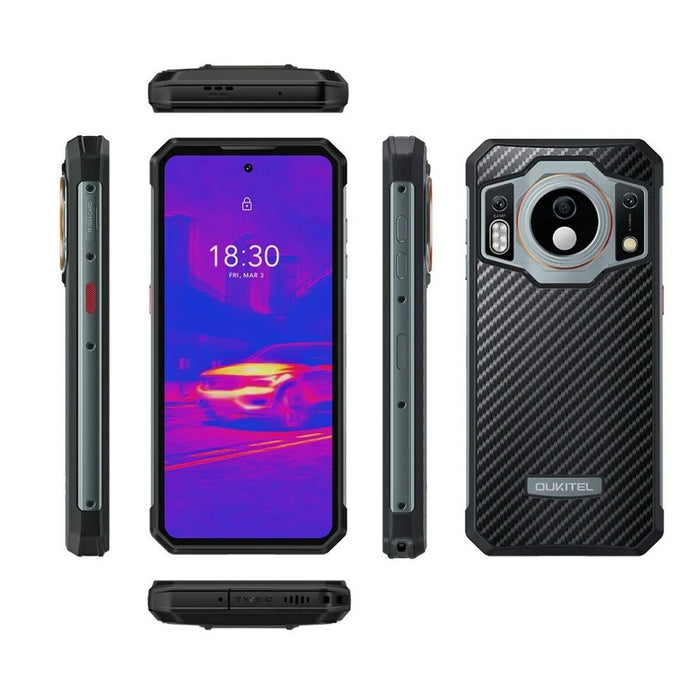 Smartphone Oukitel WP21 Ultra 6,78" MediaTek Helio G99 12 GB RAM 256 GB Negru
