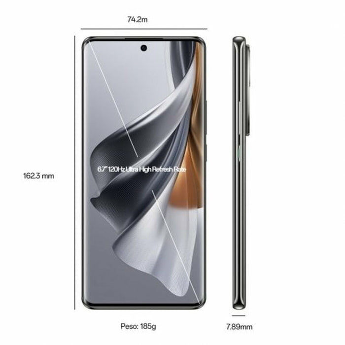 Smartphone Oppo OPPO Reno10 Pro 5G 6,7" 256 GB 12 GB RAM Octa Core Snapdragon 778G Gri Argintiu