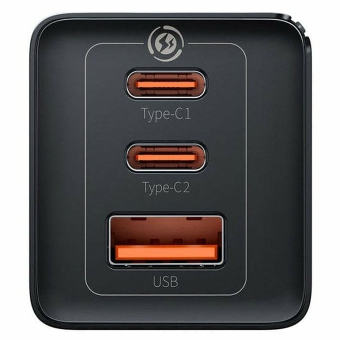 Încărcător de Perete Baseus GaN5 Pro 3 65 W Negru (1 Unități)
