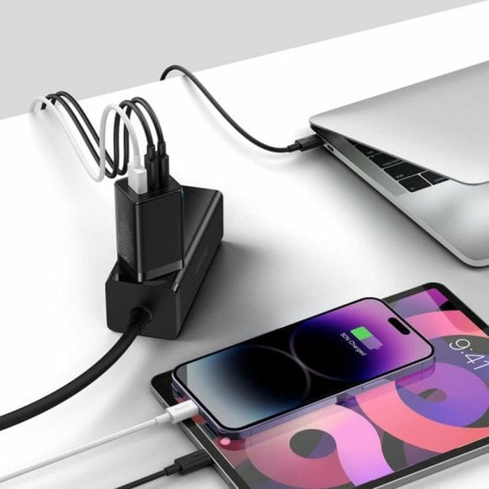 Încărcător de Perete Baseus GaN5 Pro 3 65 W Negru (1 Unități)