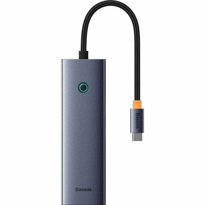 Hub USB Baseus Negru Gri (1 Unități)