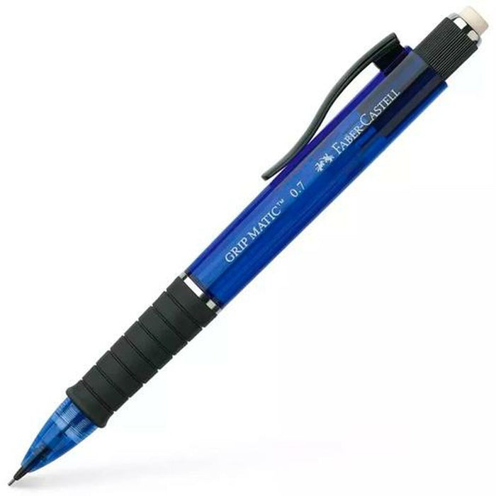 Creion mecanic Faber-Castell Grip  Matic Albastru 0,7 mm (10 Unități)