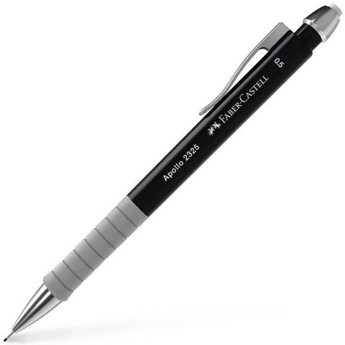 Creion mecanic Faber-Castell Apollo 2325 Negru 0,5 mm (5 Unități)