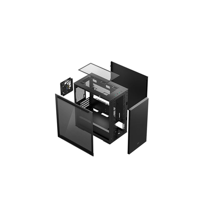Unitate Semi-tower ATX DEEPCOOL MACUBE 110 Negru
