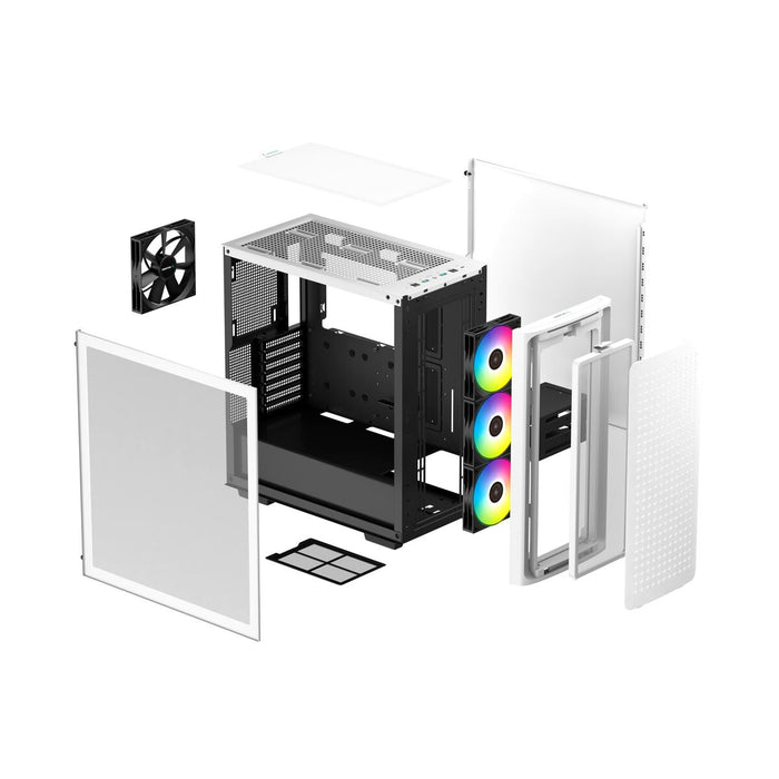 Unitate Semi-tower ATX DEEPCOOL CK560 Alb