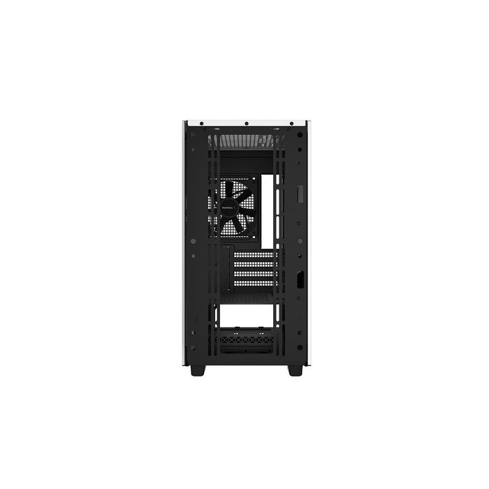 Unitate Semi-tower ATX DEEPCOOL R-CH370-WHNAM1-G-1 Alb Negru
